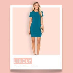 LIKELY - Manhattan Dress - Cerulean - REVOLVE - NWT